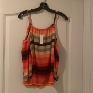 New York & Co.  Off the shoulder shirt